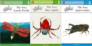 Penguin Young Readers Eric Carle readers. 